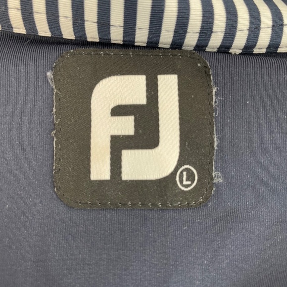 FootJoy FJ Golf Shirt Navy Blue West Haven Golf & Country Club Logo Men’s Large - Picture 11 of 16